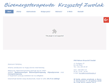 Tablet Screenshot of krzysztofzwolak.pl